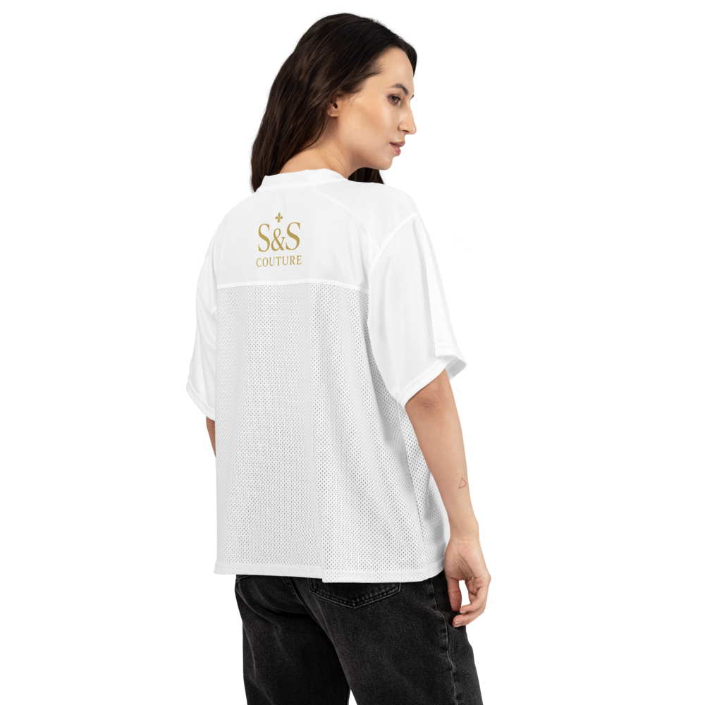 S&S COUTURE Boxy Football Jersey - All-Over Print | Performance Activewear