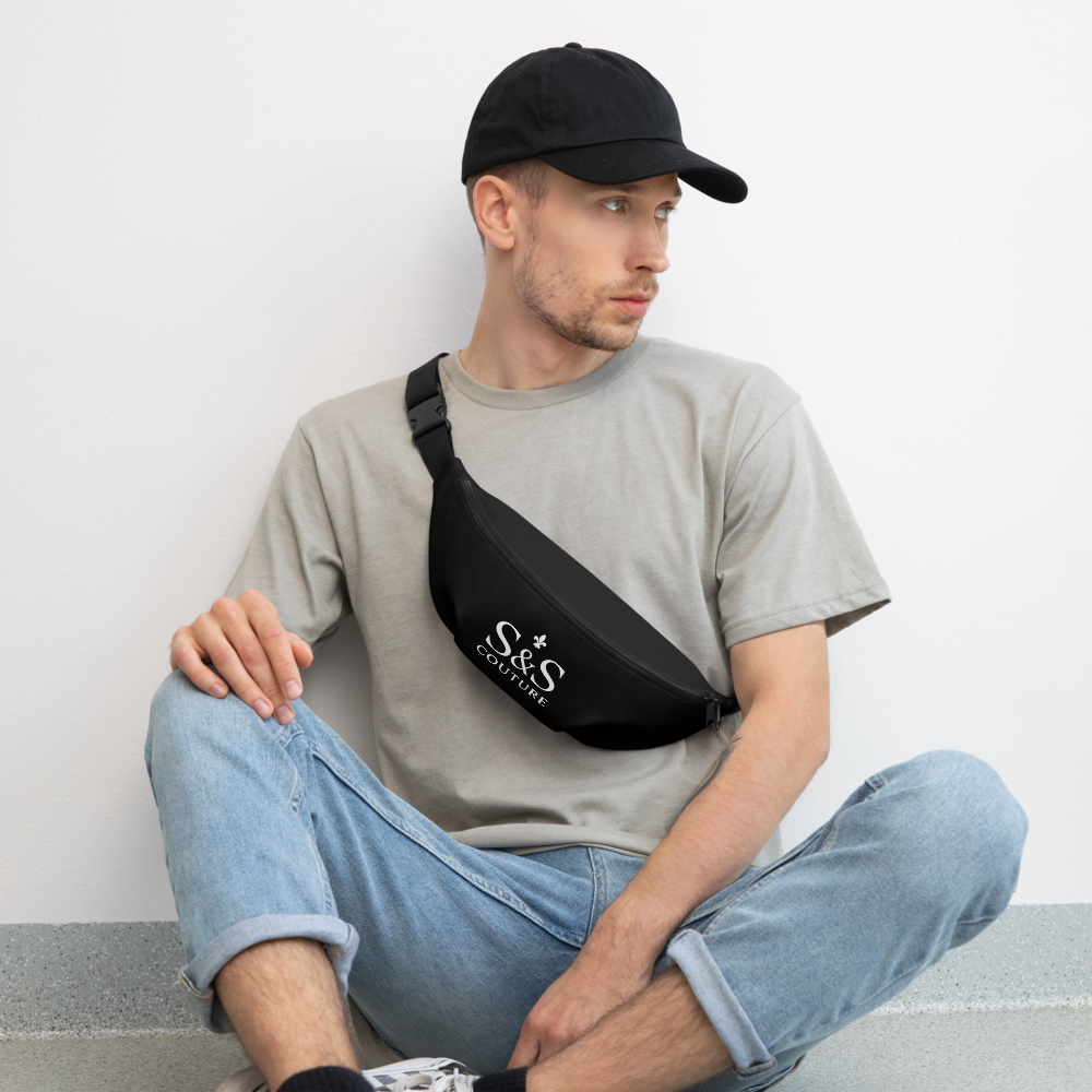 S&S COUTURE Waterproof Fanny Pack - Adjustable Belt Bag | Festival Essential